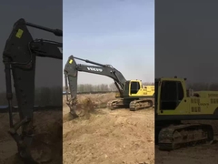 Volvo EC460LC Excavators di 2m3 Capacità del secchio 245kw Potenza nominale